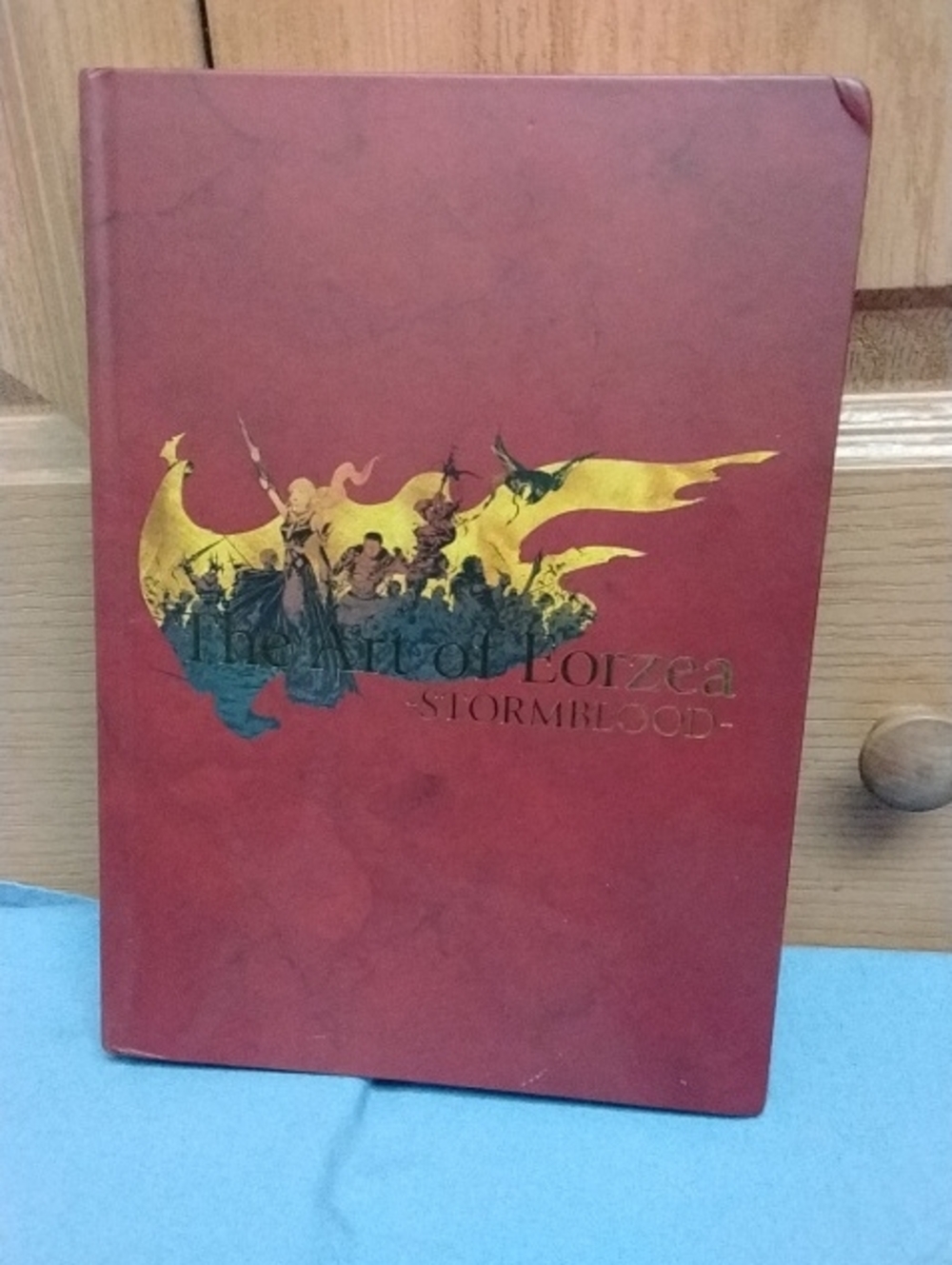 Final Fantasy XIV Stormblood Hardcover Art Book - Red Cover